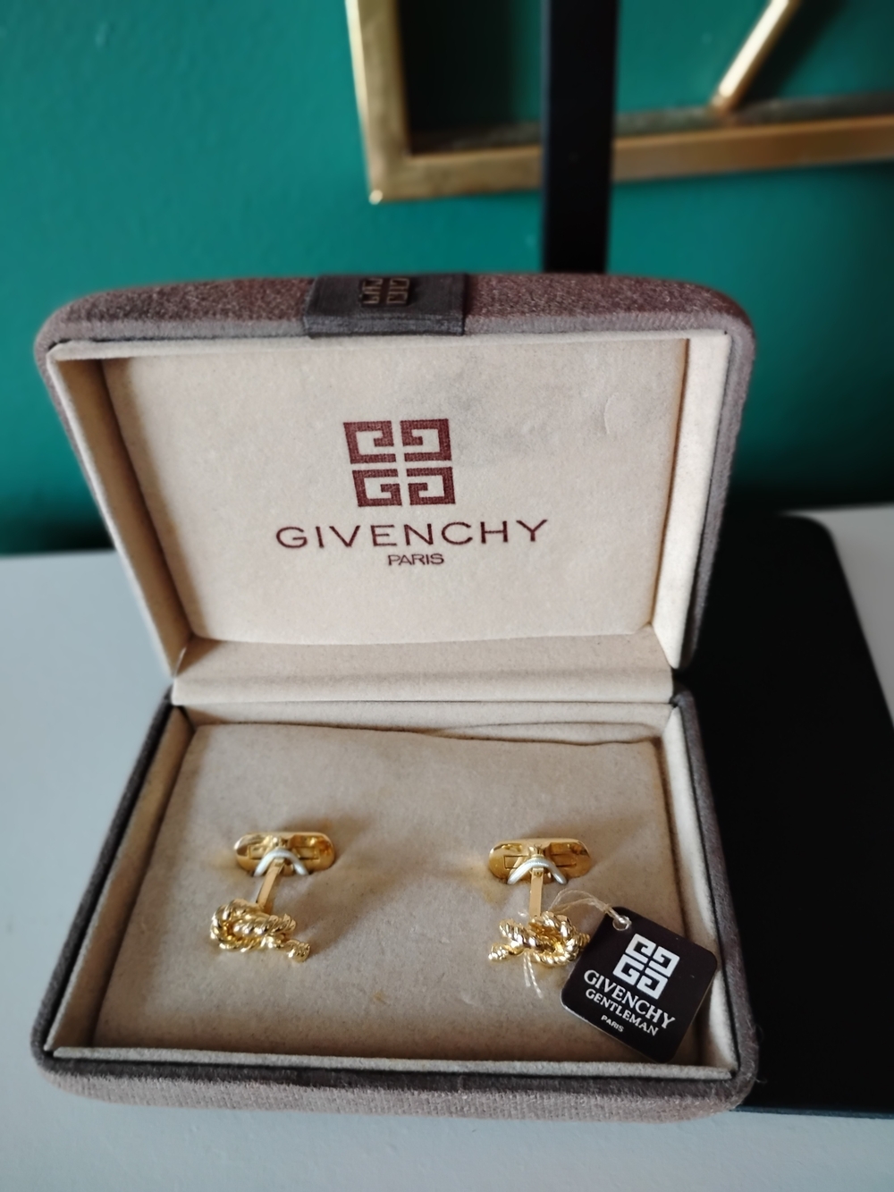 Givenchy Gold Men’s Cufflinks